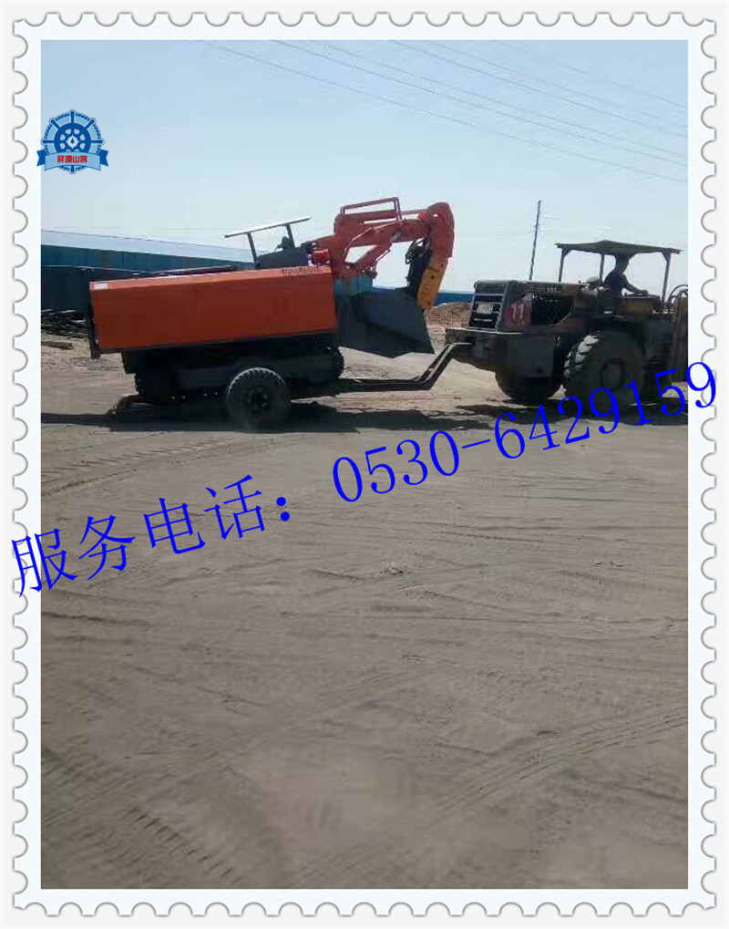 秘魯?shù)V業(yè)采購(gòu)我公司輪式扒渣機(jī)